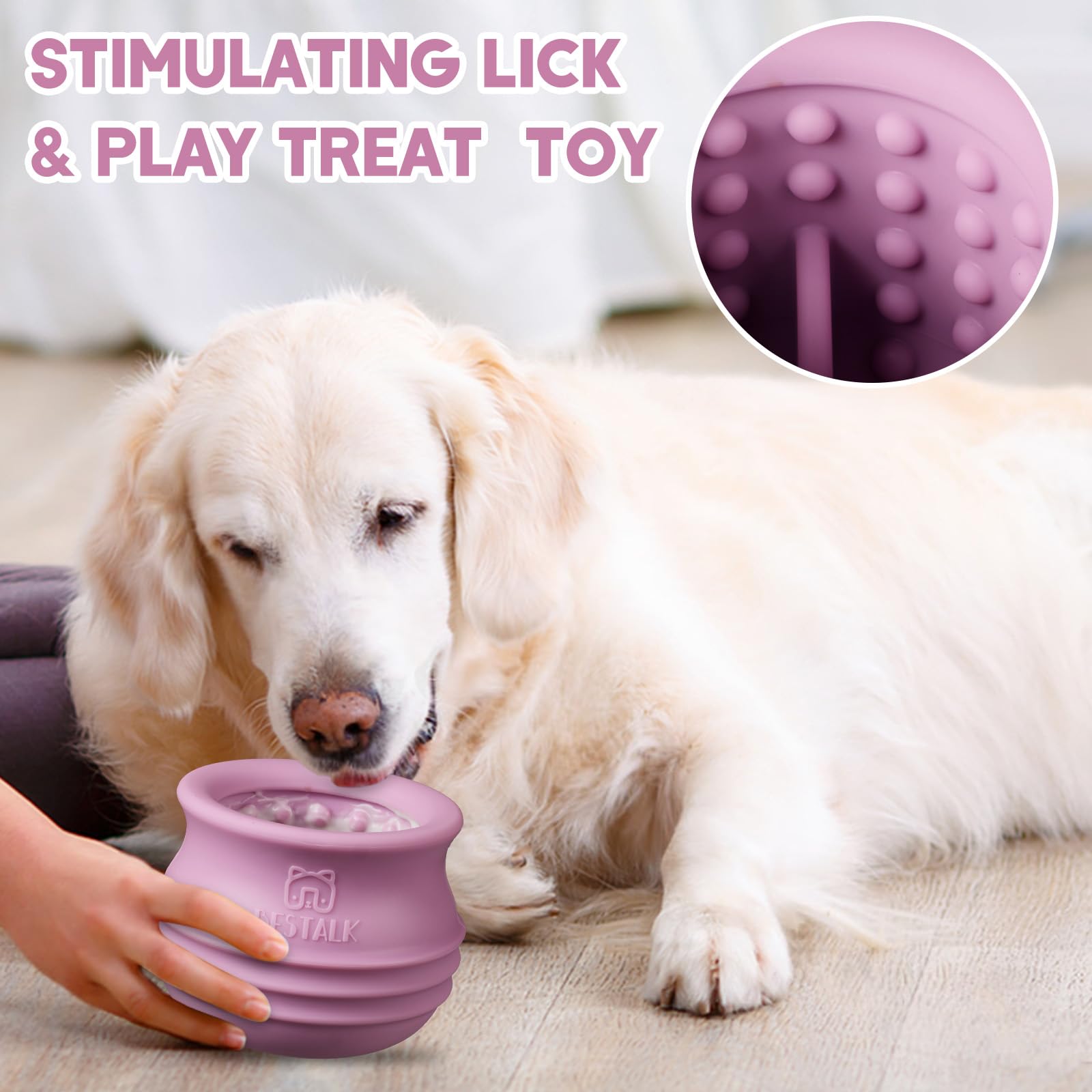 Bestalk Juguete para Perros Activos: fomenta actividad física y juego prolongado.