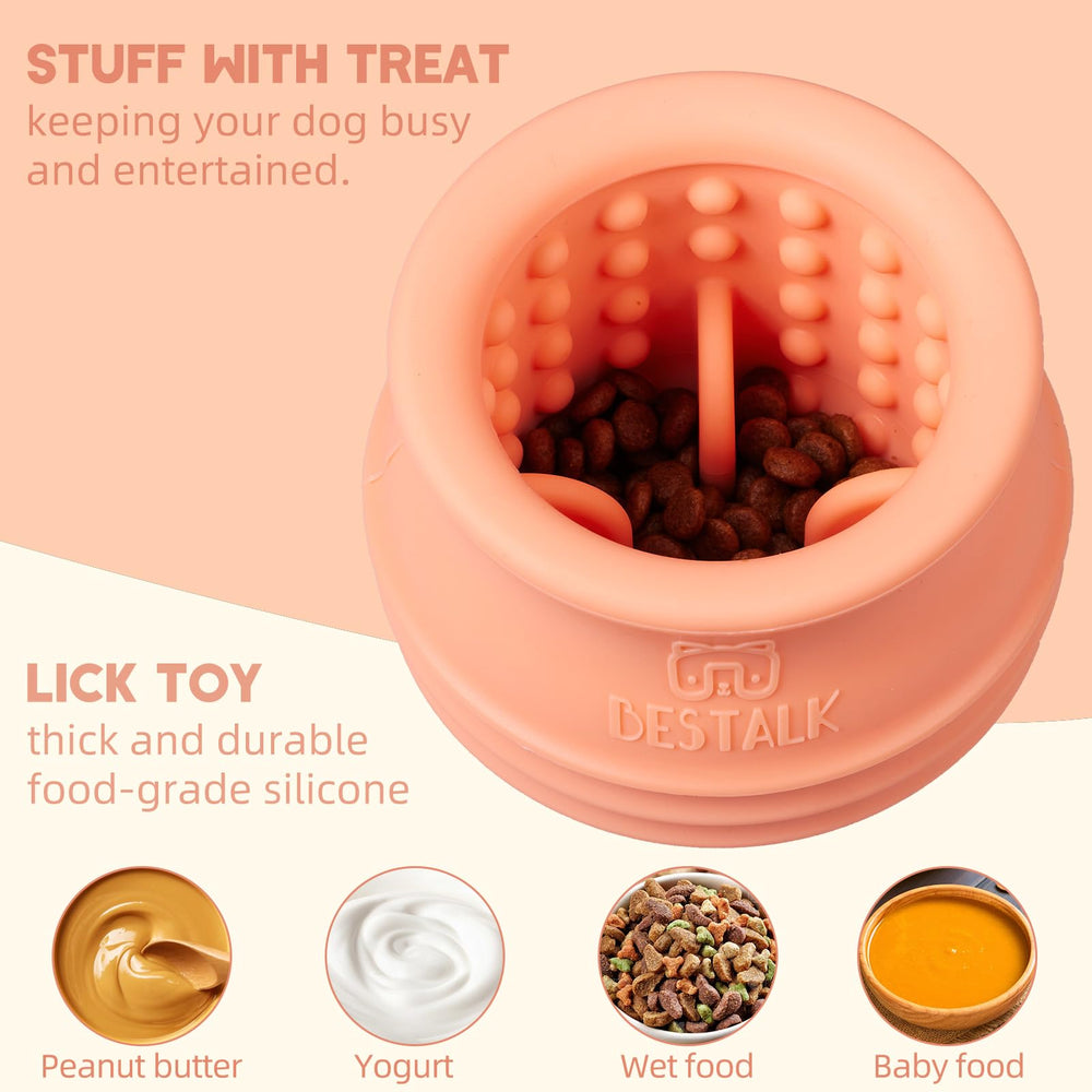Bestalk Juguete-puzzle alimentador para perros, estimula mente y control de impulsos