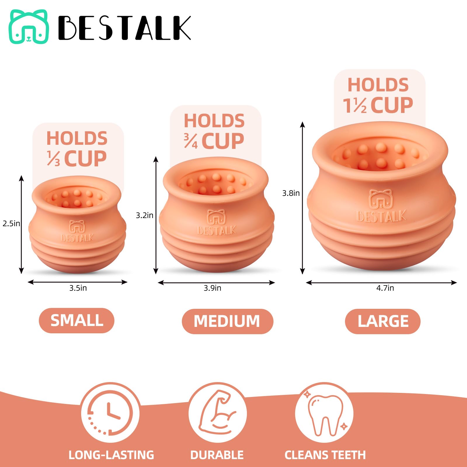 Bestalk Juguete Rebote Perros: perfecto para sesiones de juego dinámicas