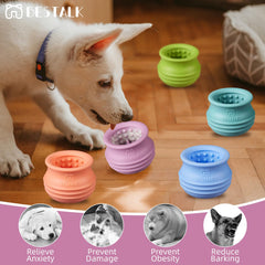 Bestalk Silicona Duradera y Lavable para Perros: diseñada para juego prolongado y limpieza sencilla.
