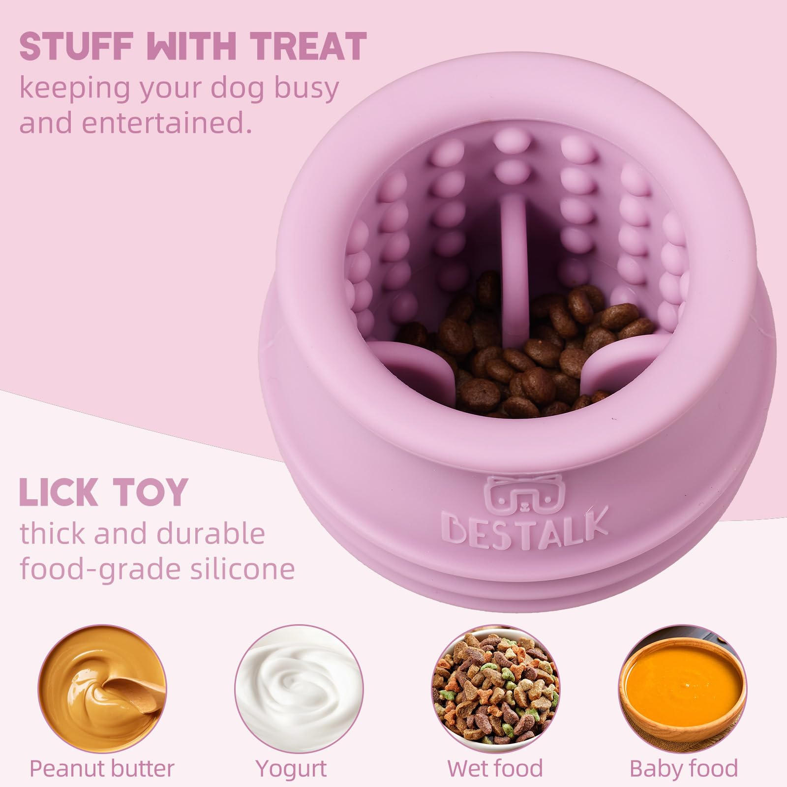 Bestalk silicona-alimentaria-sin-bpa: material seguro y fácil de limpiar.