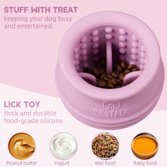 Bestalk Silicona Durable Sin BPA Lavable: juego seguro y reutilizable para mordidas.
