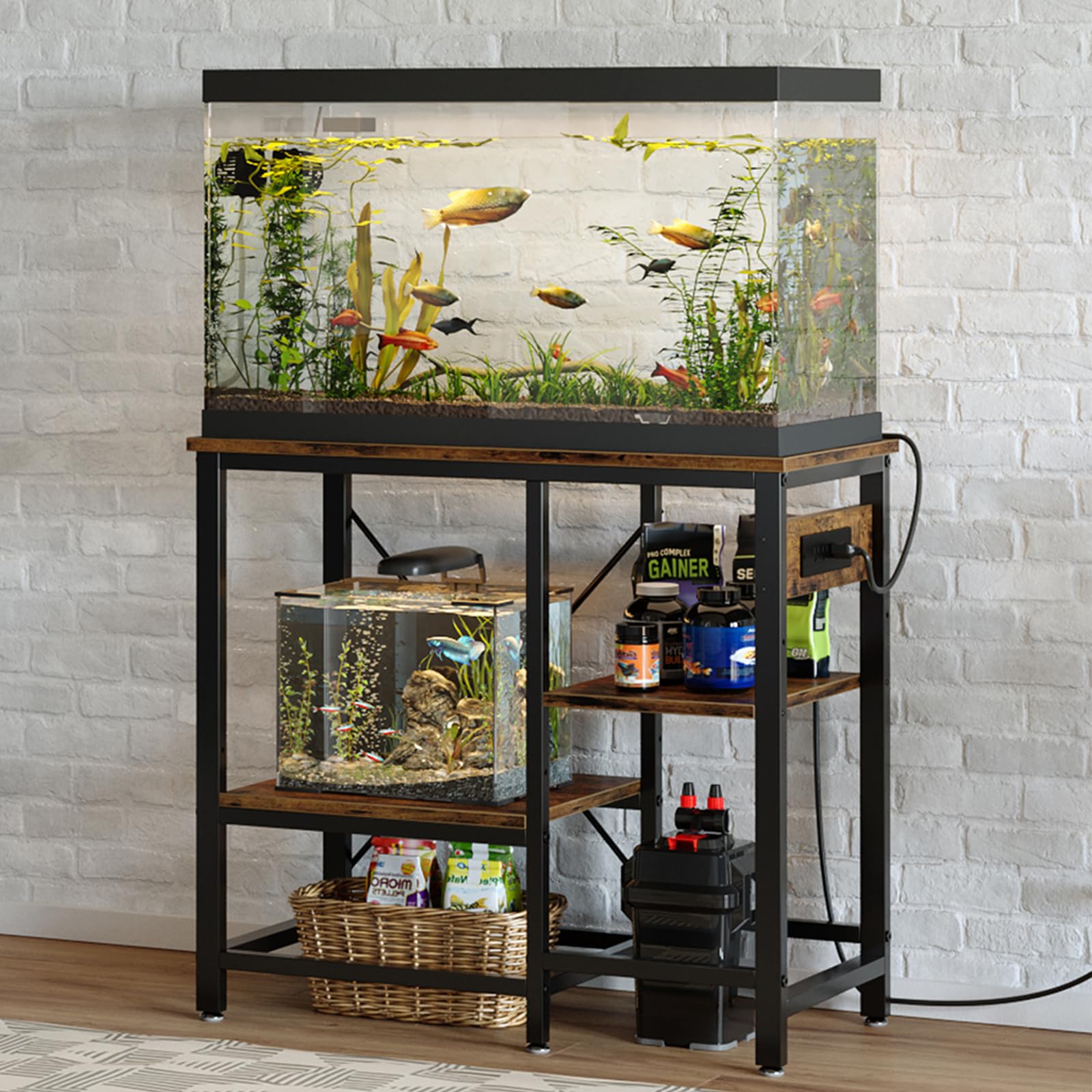 Bestier soporte para terrario de reptiles 50 galones, base estable
