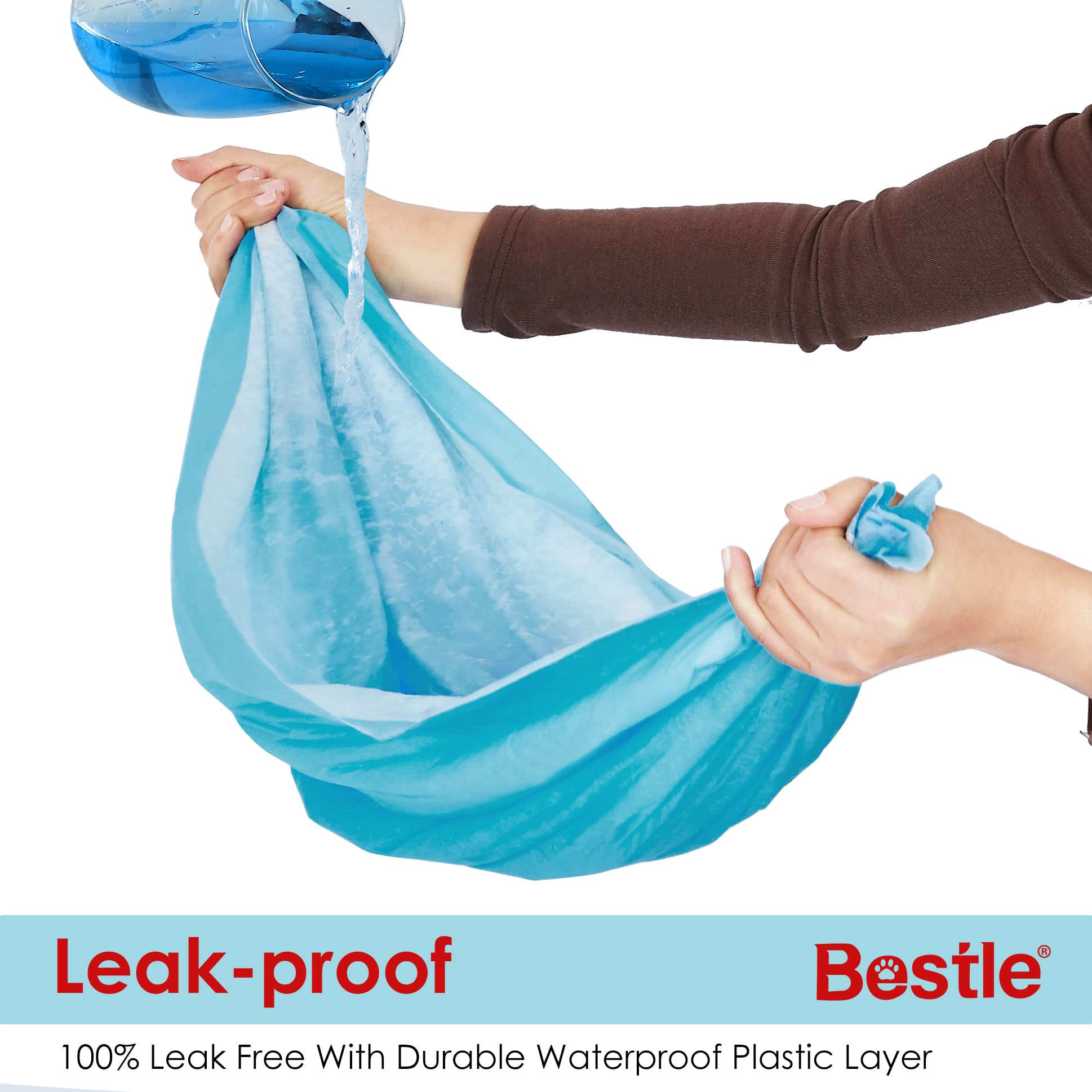 Bestle almohadilla absorbente rápida para perros, controla líquidos y facilita la limpieza