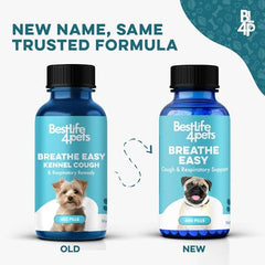BestLife4Pets Breathe Easy: dosis mínima para mezclar con comida del perro