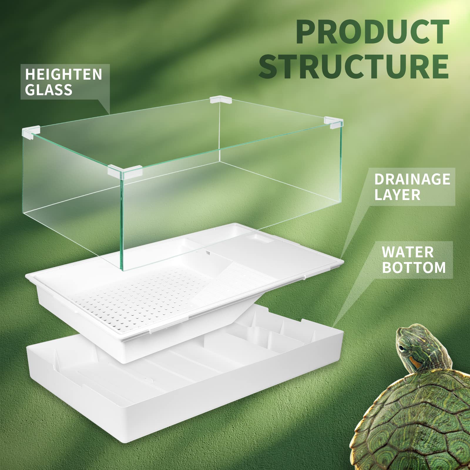 BETAZOOER Turtle-1, organizador pequeño, perfecto para joyas o cuentas.