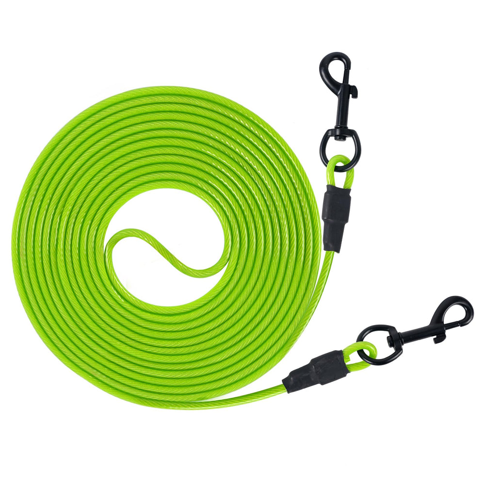 Betmaypet cuerda de 10 ft para perro verde, ideal para patios y jardines