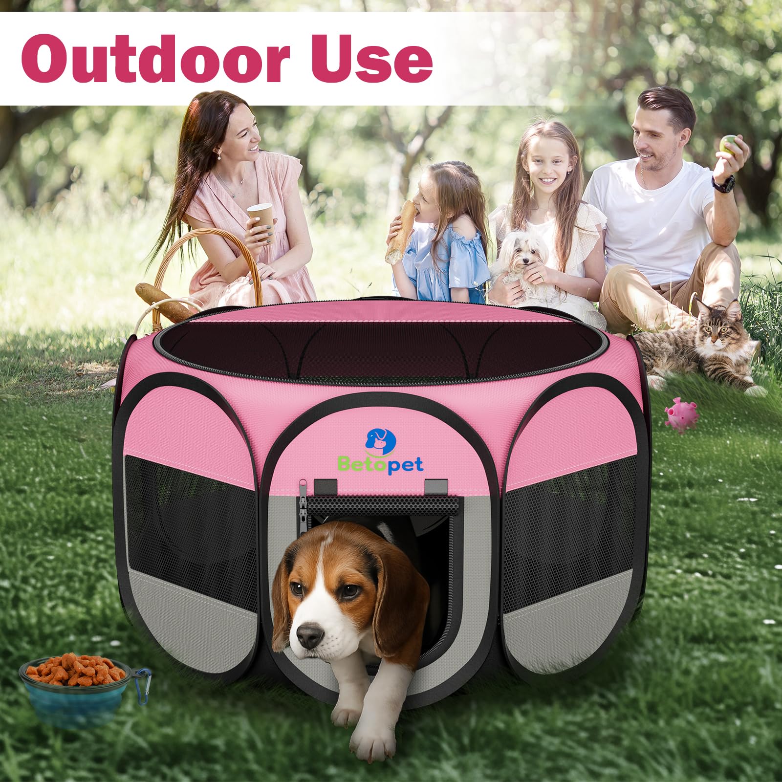 BETOPET bolsa de transporte incluida facilita viajar con la jaula.