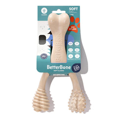 BetterBone densidad suave, mordedor para perros y dientes sensibles.