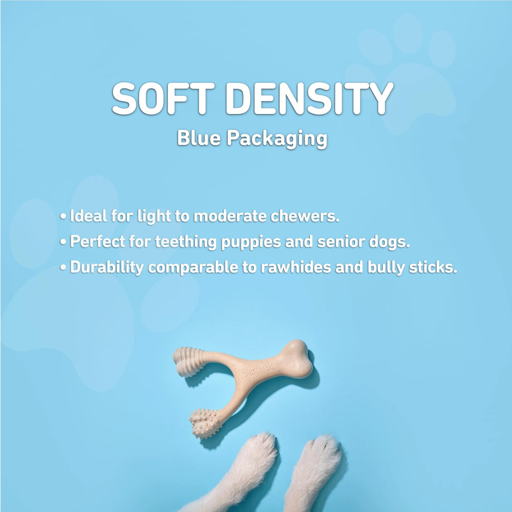 BetterBone resistente a astillas, fragmentos digestibles y seguros para masticación.