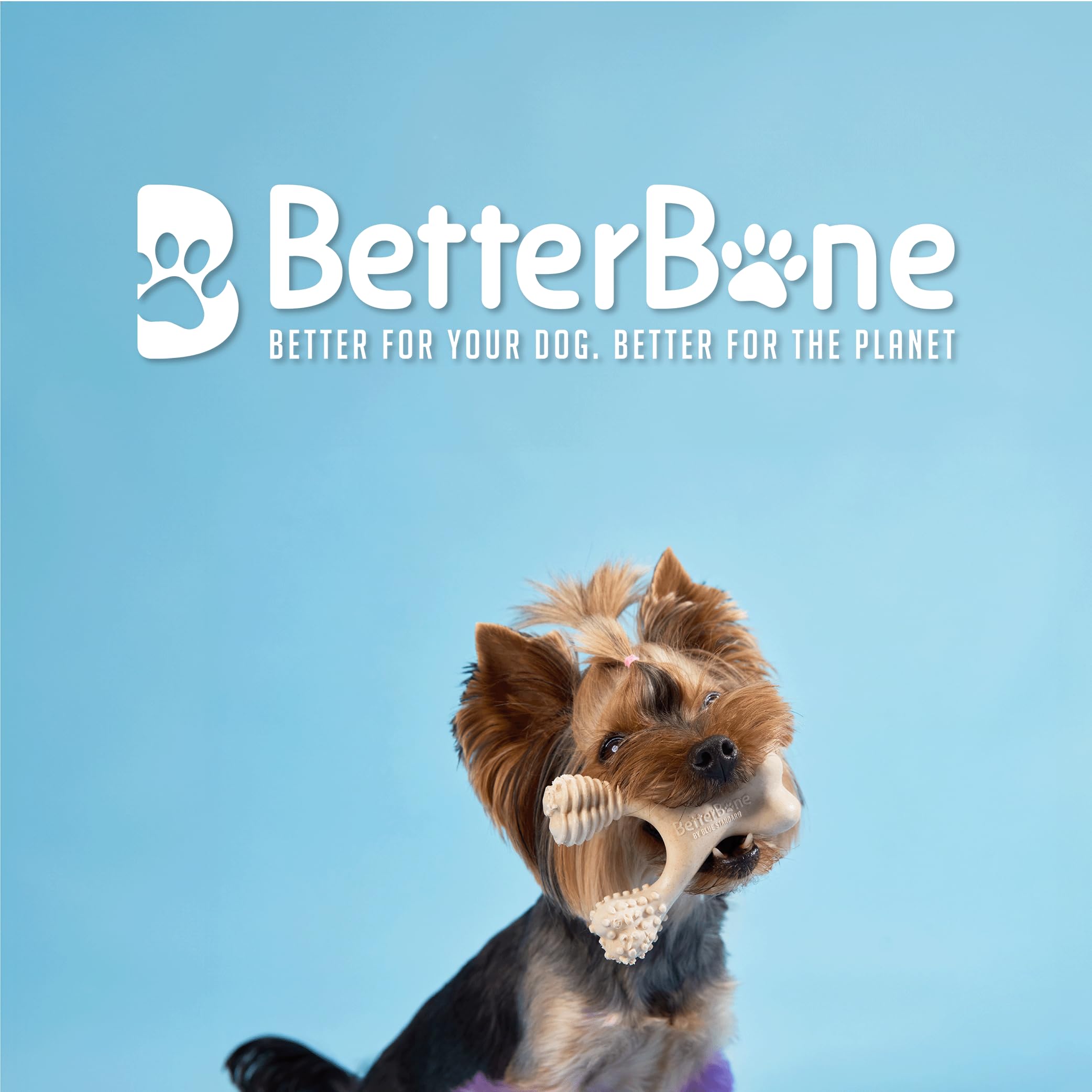BetterBone sin nailon, diseño tridente facilita el agarre durante juegos.