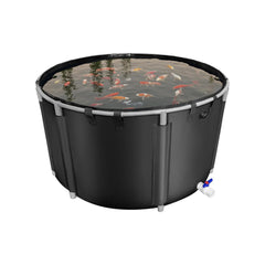 BEXRUO lago de peces canvas de 450 galones para acuicultura