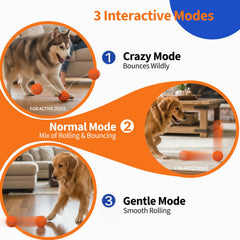 BFFWOW bola interactiva en modo loco para actividad intensa.
