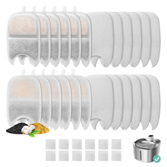 Filtro BFLICROY para fuente de gatos 4 L con filtración eficiente.