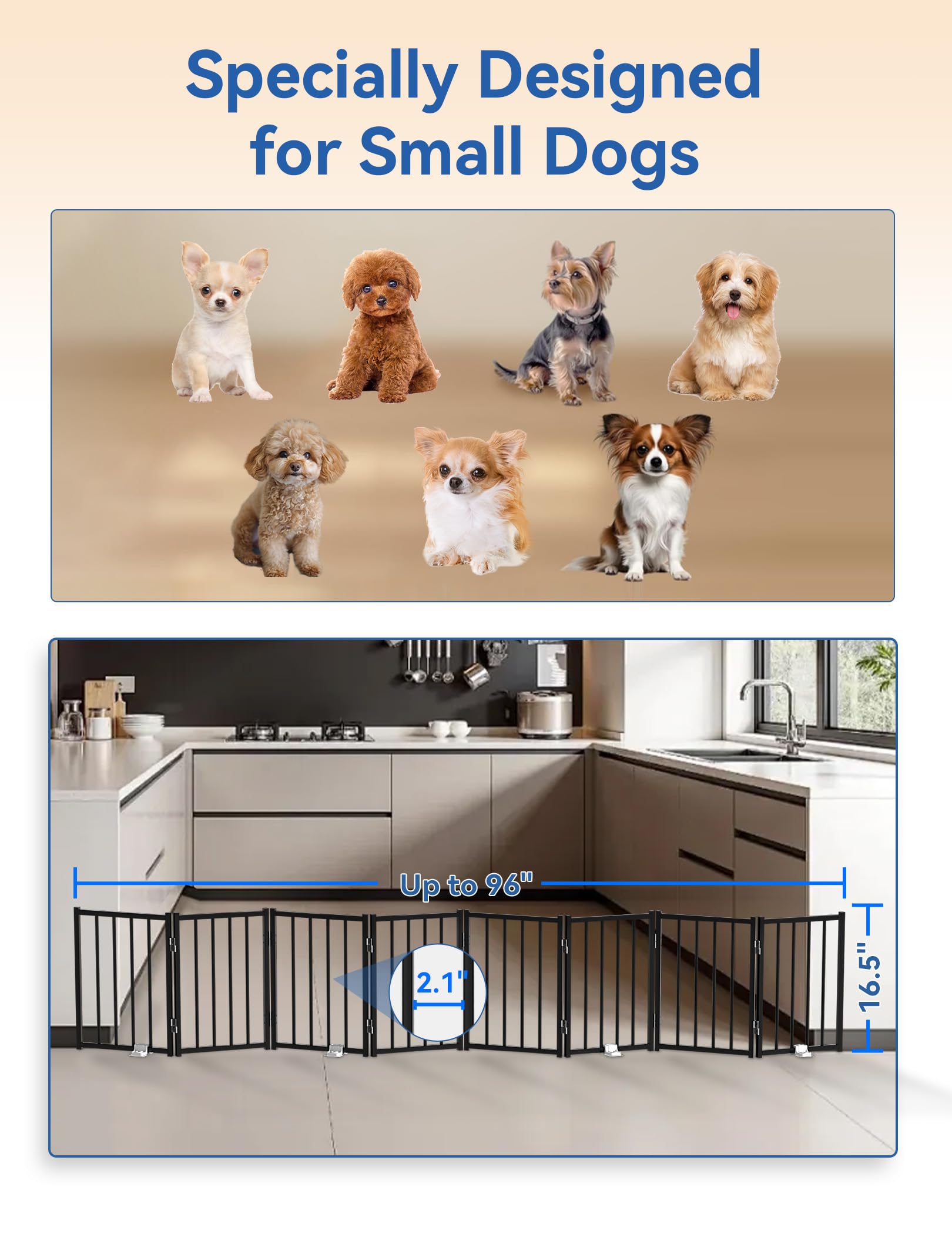 BFNN compatible con escaleras y puertas para delimitar áreas