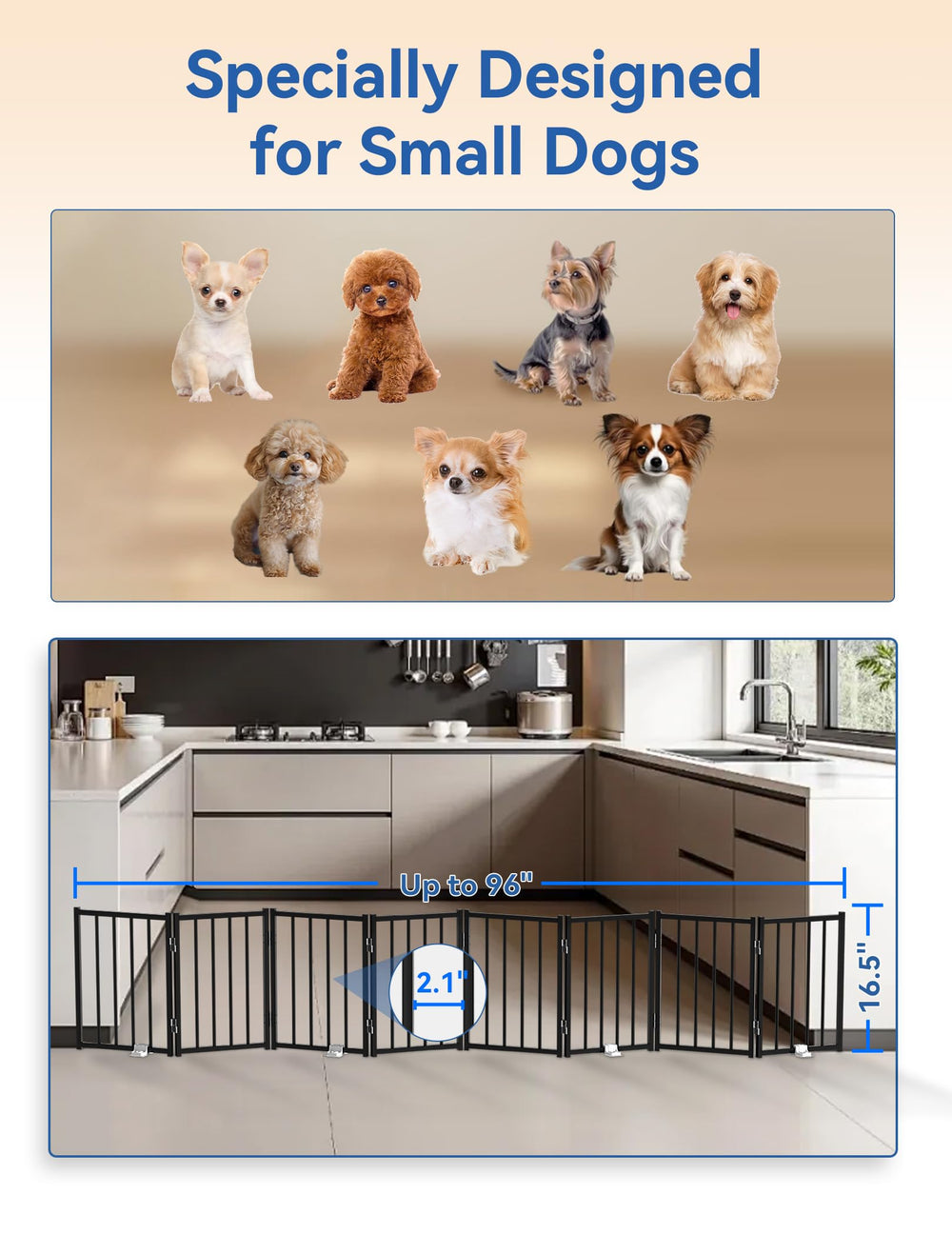 BFNN compatible con escaleras y puertas para delimitar áreas