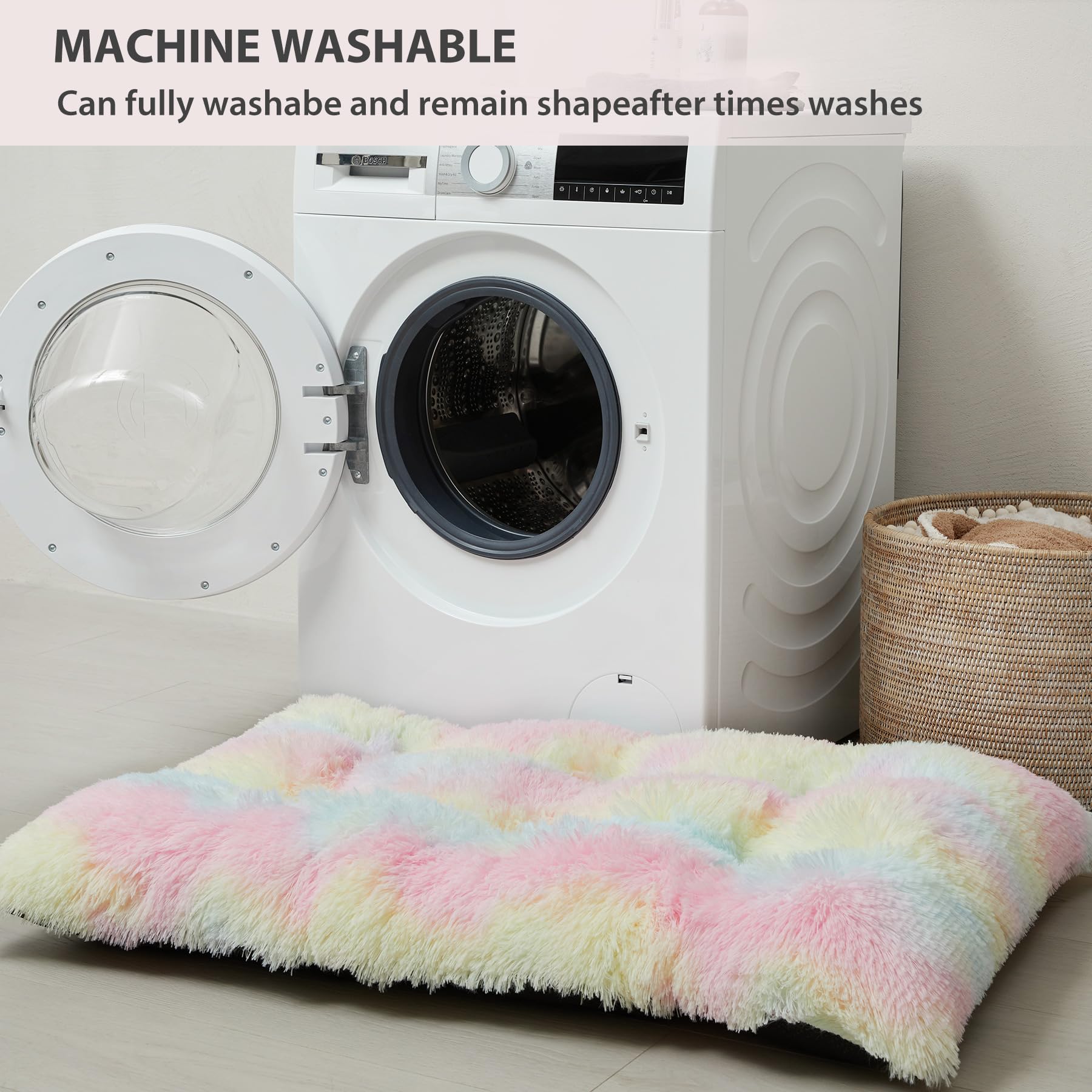 BFPETHOME diseño acolchado suave ofrece apoyo cómodo