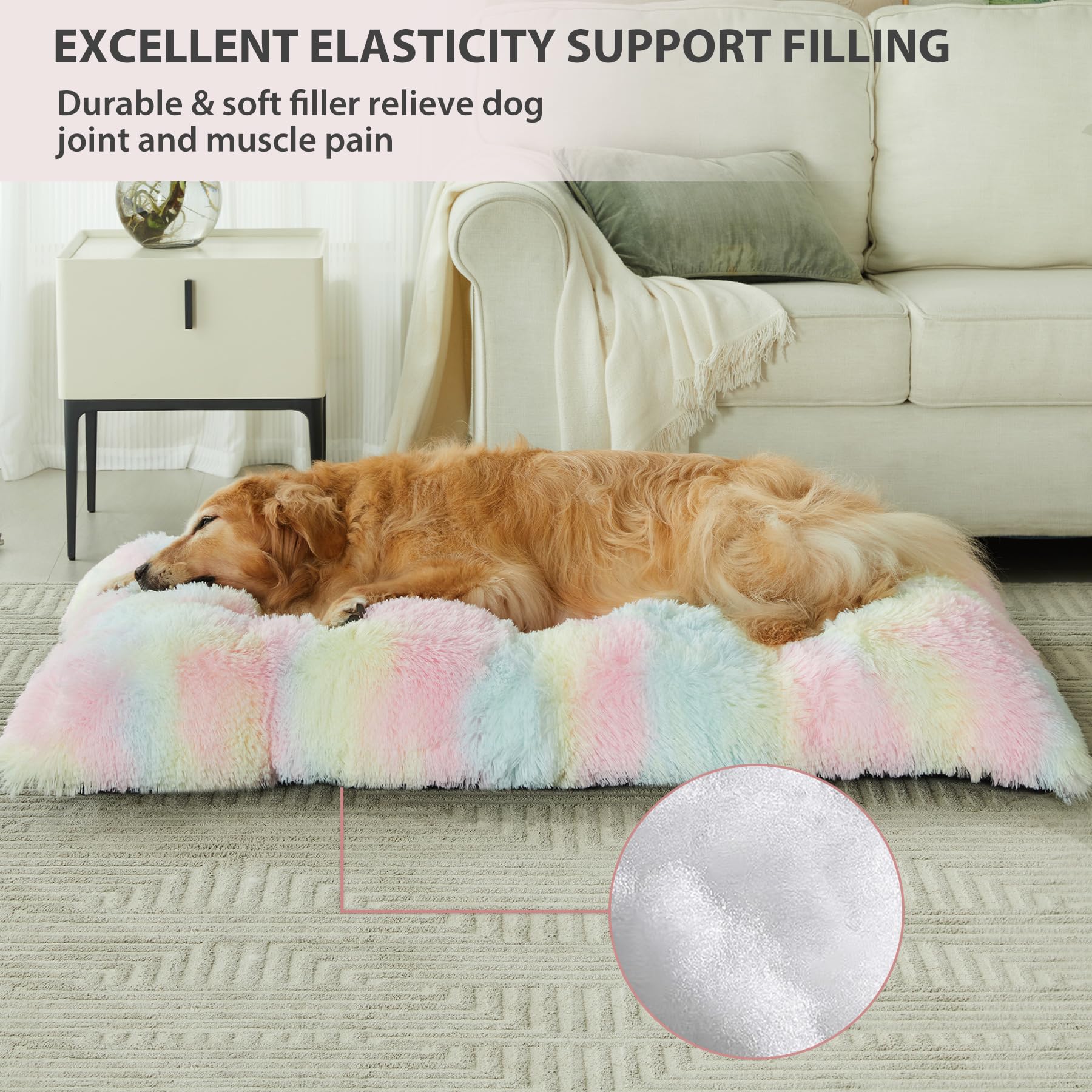 BFPETHOME nido suave para cama grande y abrazo cálido