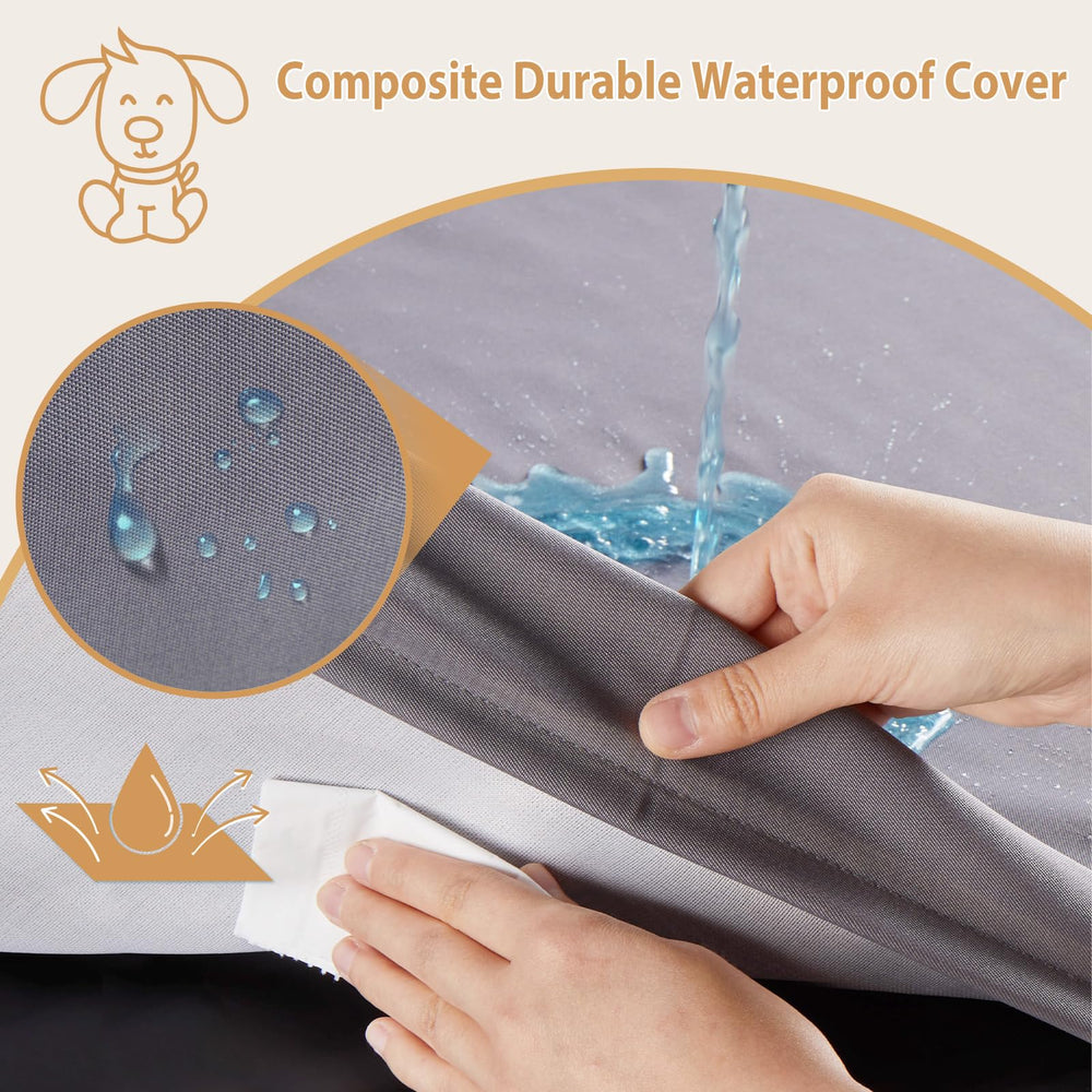 Funda removible y lavable de BFPETHOME para limpieza rápida.