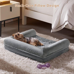 Diseño en U de BFPETHOME con soporte para cuello y cabeza del perro.