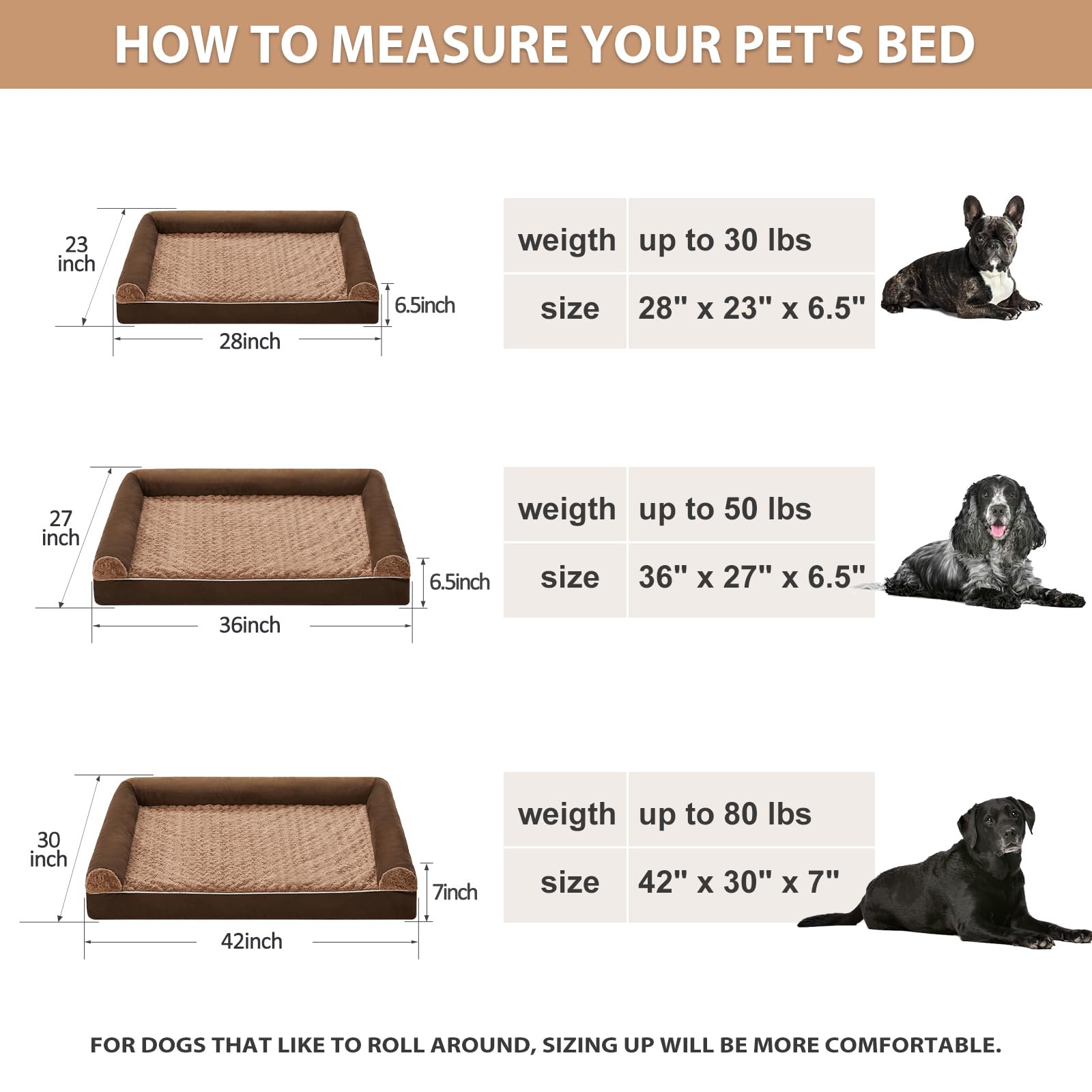 Cama BFPETHOME impermeable, ideal para uso diario.