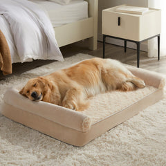 Cama ortopédica BFPETHOME para perros grandes con espuma de alta densidad que apoya articulaciones