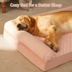 Cama impermeable para perros grandes con funda lavable de BFPETHOME