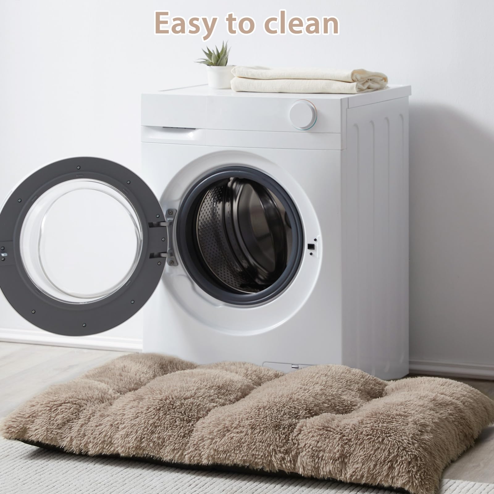 Cama BFPETHOME con funda lavable a máquina para limpieza rápida