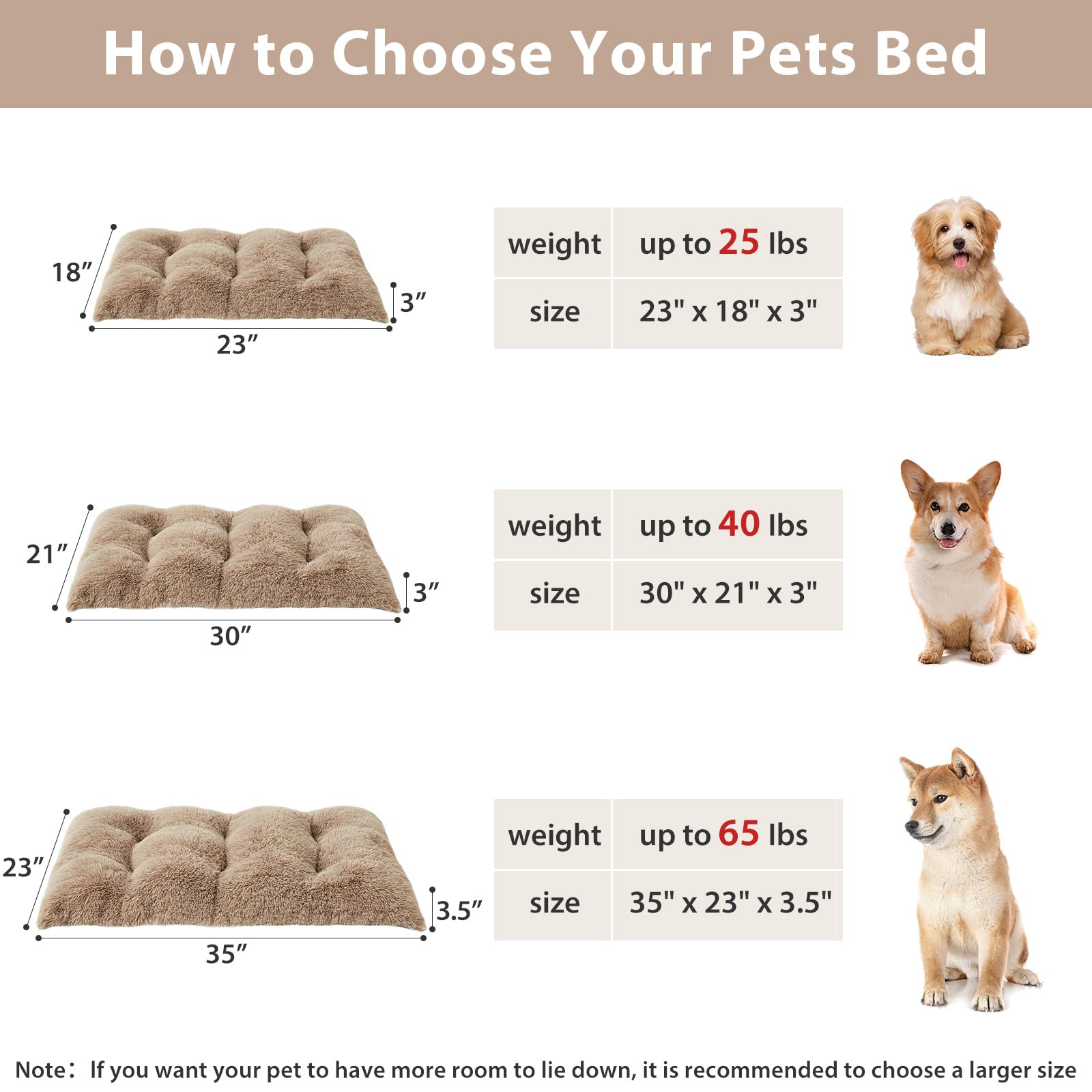 Funda lavable a máquina de la cama BFPETHOME para limpieza rápida.