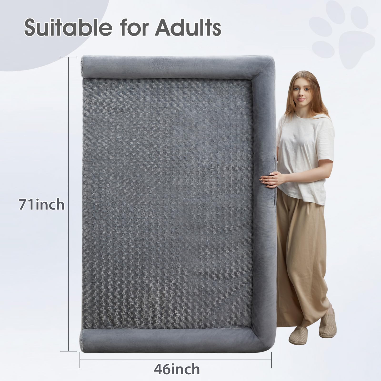 Funda desmontable y lavable de BFPETHOME para mantenimiento sencillo