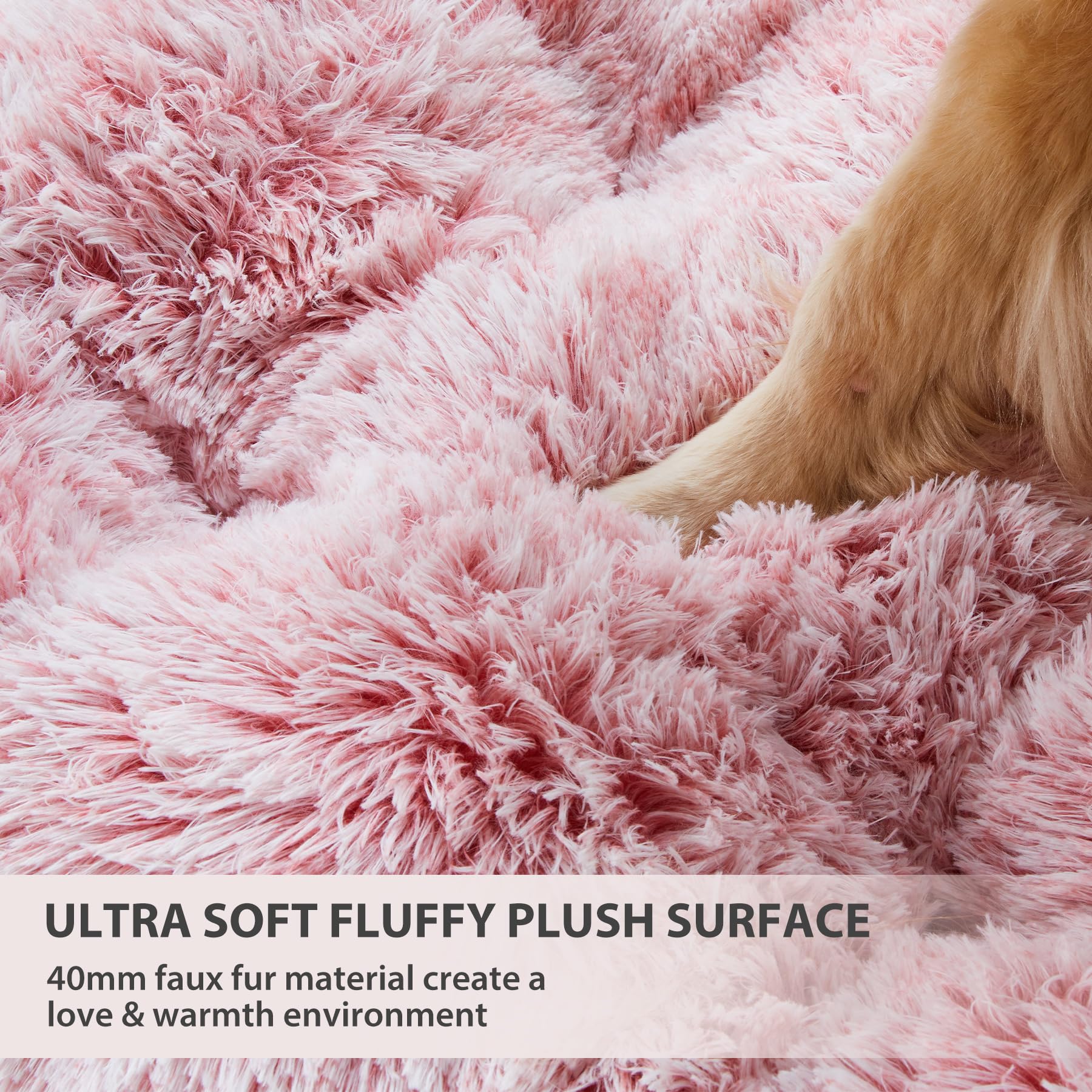 Cama BFPETHOME para jaula, tamaño 23x18 pulgadas para perros grandes