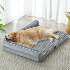 Colchon ortopedico BFPETHOME para perros grandes con soporte suave
