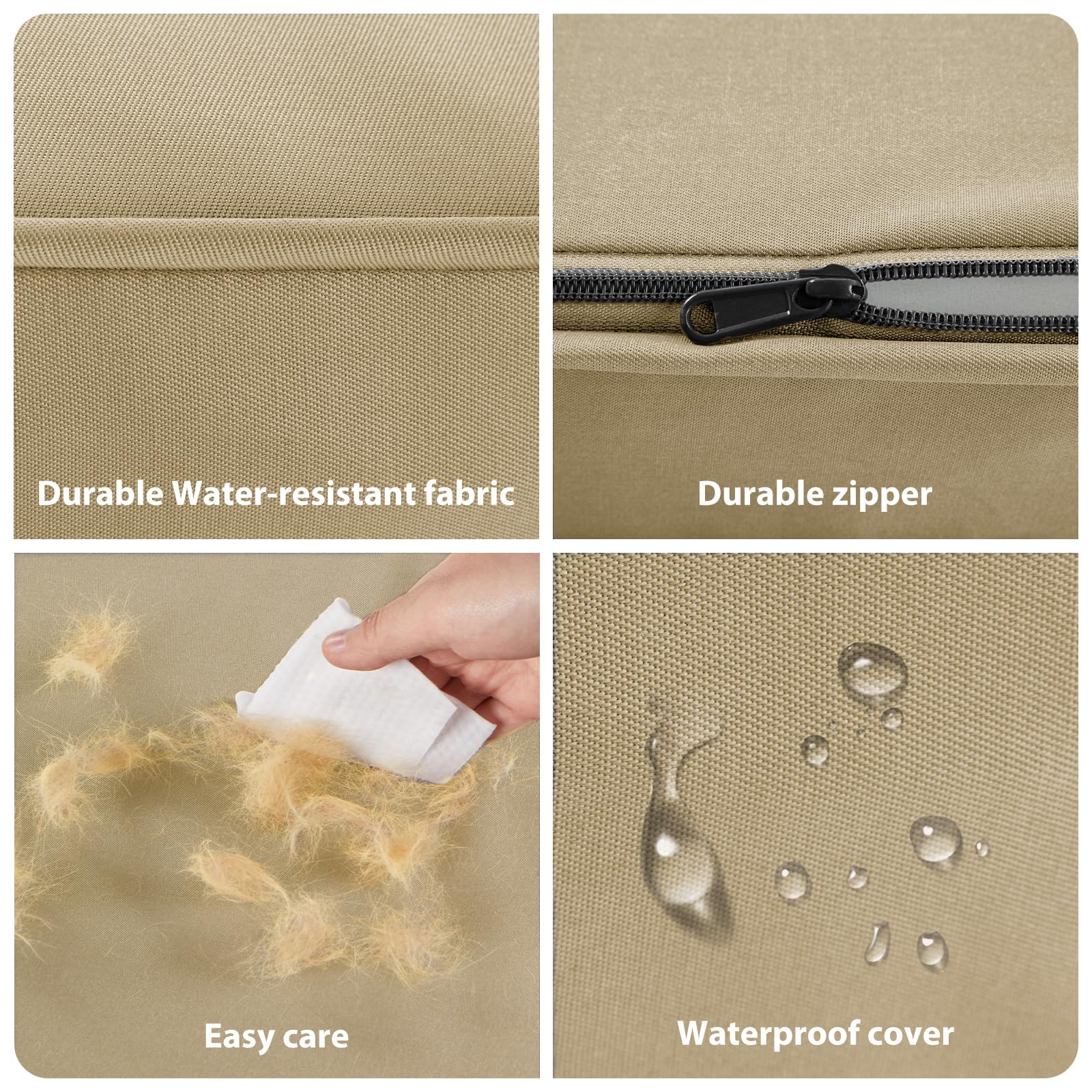 Fácil cuidado funda extraíble y lavable.