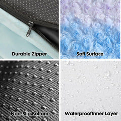 Cama BFPETHOME con funda impermeable protege el relleno ante líquidos