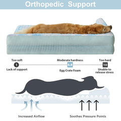 Funda lavable BFPETHOME facilita la limpieza rápida de la cama para perros