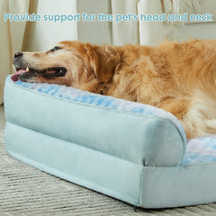Sofá cama BFPETHOME para perros grandes con amplio espacio para estirarse
