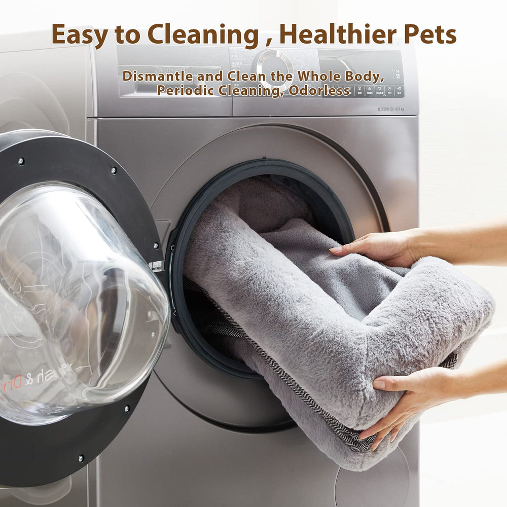 Cama amplia para perros grandes, 53 x 42 x 7 pulgadas de BFPETHOME.