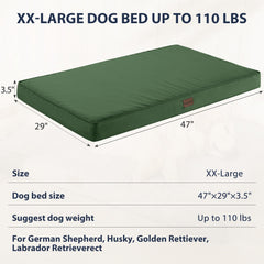 Cama BFPETHOME de tamaño extra grande ofrece amplio espacio para perros grandes