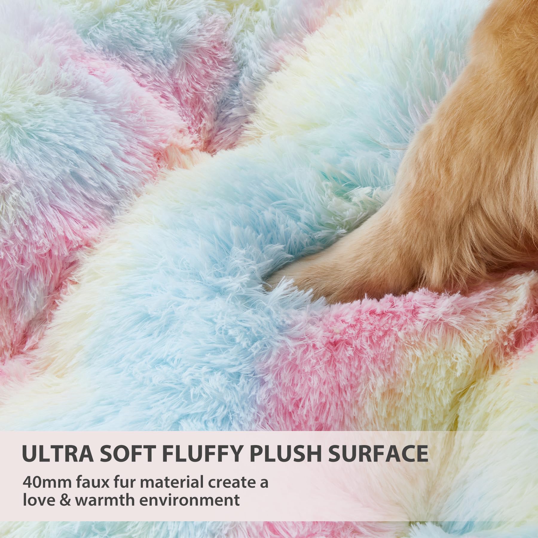 BFPETHOME tapete lavable para perros, fácil limpieza tras cada siesta.