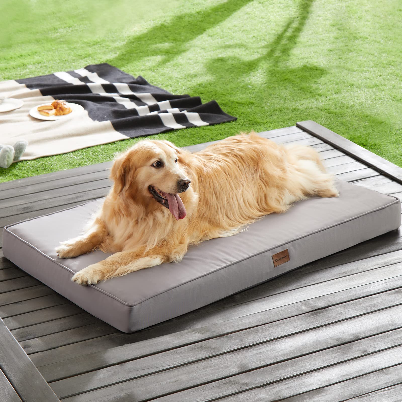 Tejido impermeable BFPETHOME protege la espuma, ideal ante lluvia