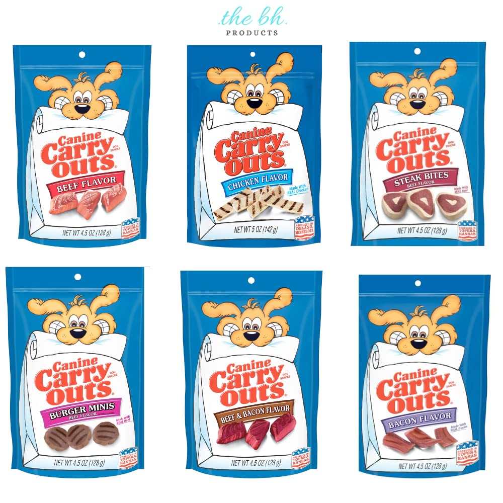 The BH Products Canino Variedad 6-pack para entrenamiento diario y recompensa.