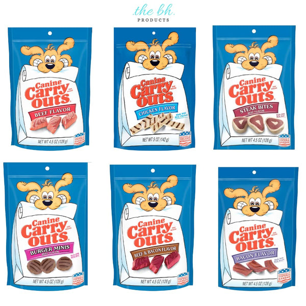 The BH Products Canino Variedad 6-pack para entrenamiento diario y recompensa.