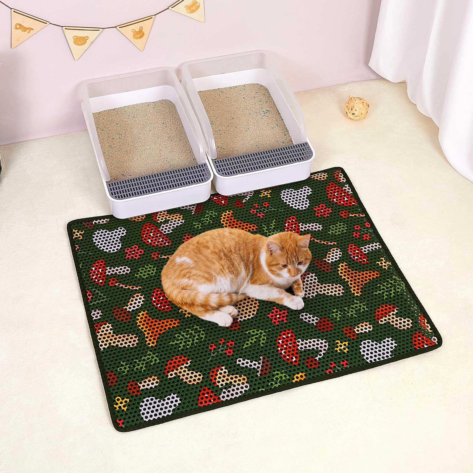 Bienbee alfombrilla de tamaño 30x24 ideal para la entrada.