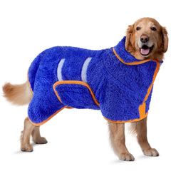 Bata Bienbee para perros, secado rápido y mayor absorción tras el baño.