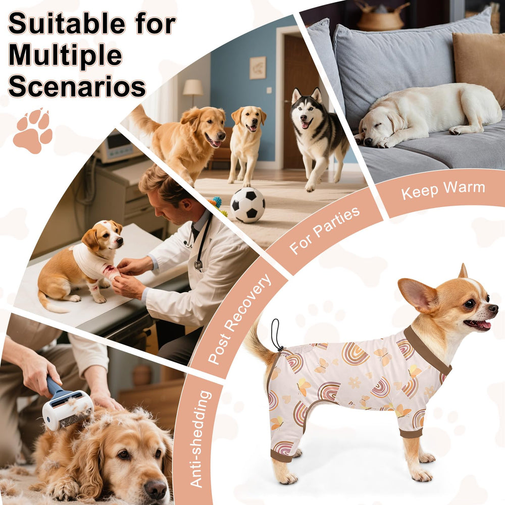 Bienbee pijama con ajuste dorsal, se adapta al tamaño del perro.