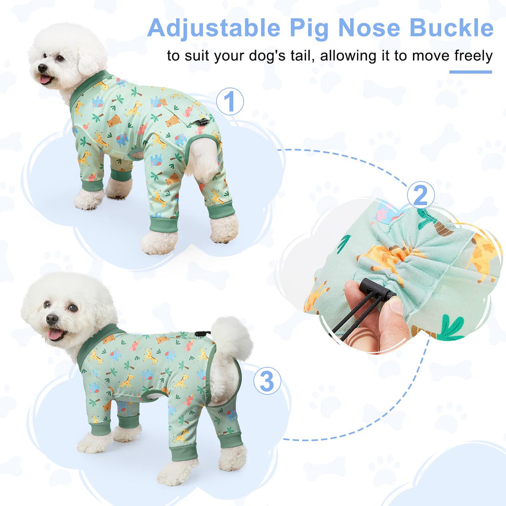 Pijama Bienbee para perro con patos, diseño divertido para juego diario