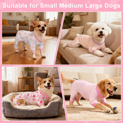 Bienbee pijamas para perro corazón, estilo adorable para juego y sueño.