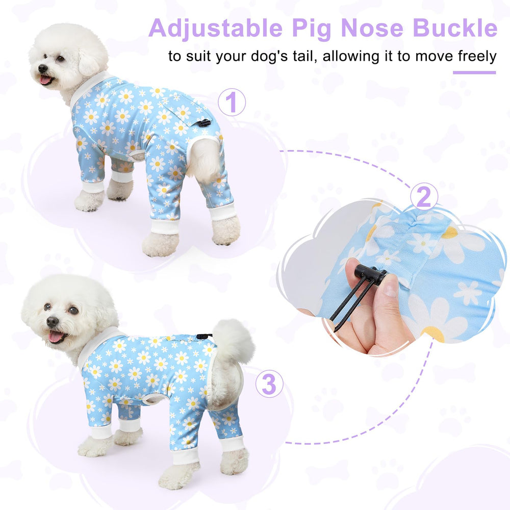 Bienbee pijamas para perro con dibujo pato, ideal para salidas.