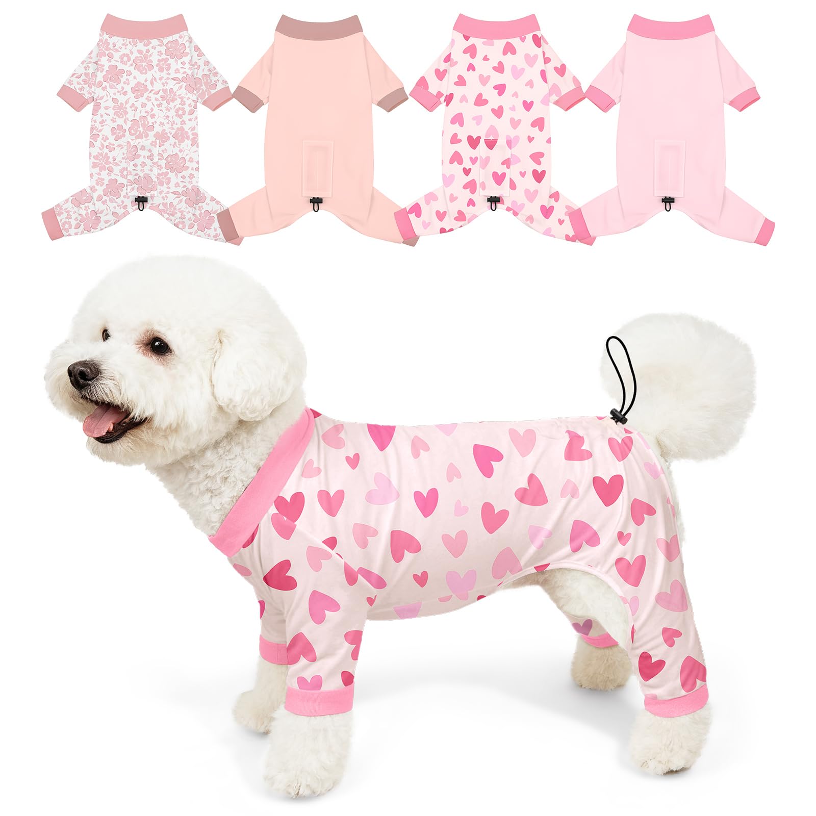 Bienbee pijama para perros con dinosaurios divertidos, ideal para descansar y jugar.
