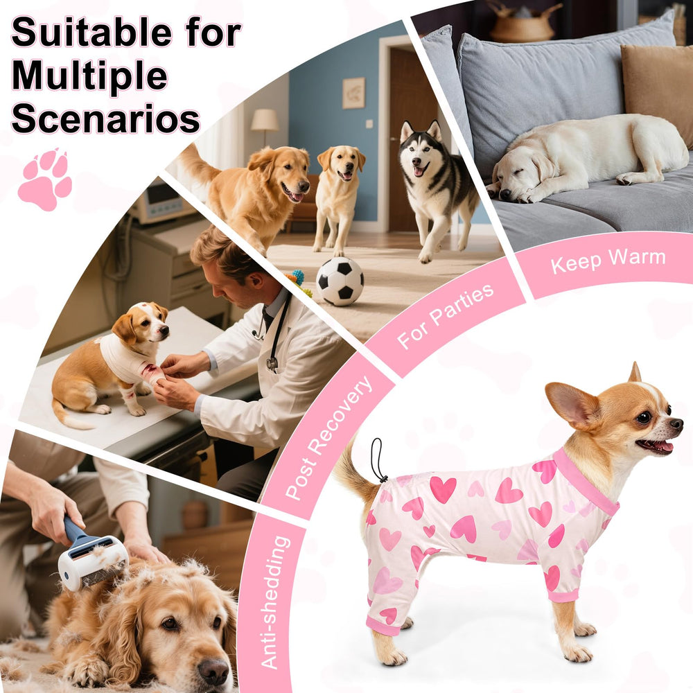 Bienbee pijamas para perro lavables a máquina para limpieza rápida.